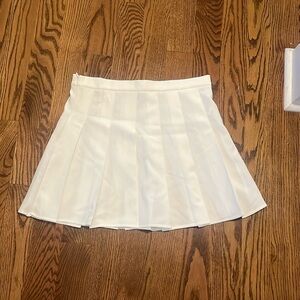White Tennis Skirt
